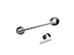 Maniglie dritte con rosette di diametro 50 mm per porte scorrevoli