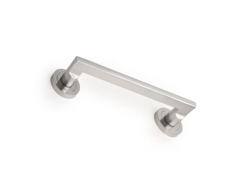 Maniglie dritte con rosette di diametro 50 mm per porte scorrevoli
