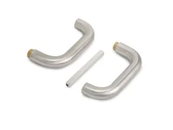 Maniglie per serrature di porte da interno in vetro Modello U disponibile in 3 colori