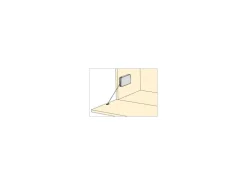 Meccanismo per porta a battente Miniwinch con coperchio, 4 kg, Acciaio e Tecnoplastica, Grigia