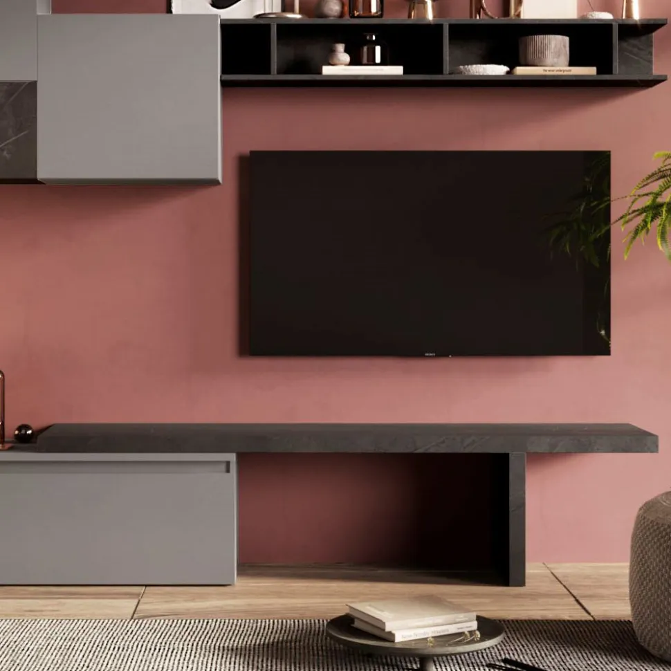 Mensola porta Tv folding in 4 colorazioni