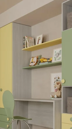 Mensola sospesa con fissaggio a scomparsa linea Fly disponibile in 4 misure e 16 colorazioni