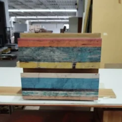 Mobile Bagno 2 cassetti sospeso con presa maniglia a 45° e lavabo integrato Allegra - con serigrafia