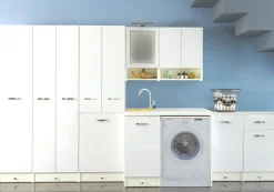 Mobile con Lavatoio e vano per Lavatrice Eko disponibile in 2 misure