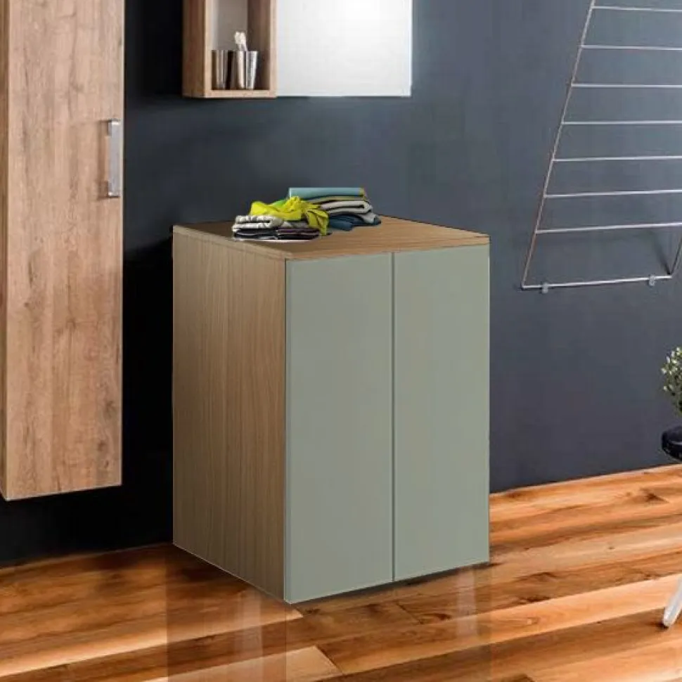 Mobile copri Lavatrice 2 ante battenti L 90 cm