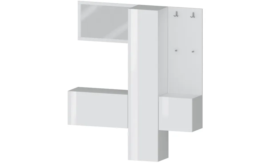 Mobile da ingresso Domino in Bianco Lucido