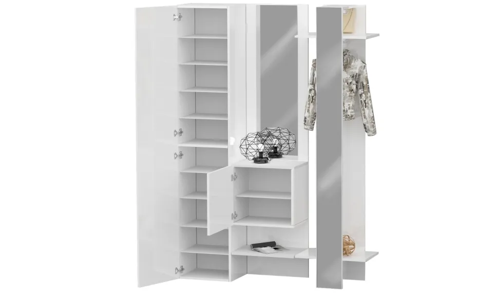 Mobile da ingresso set completo Poket in Bianco Lucido
