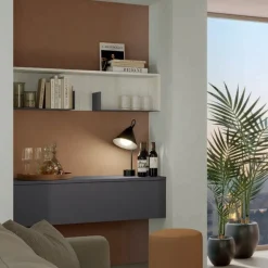 Mobile da ingresso Sospeso moderno con pensile ribalta disponibile in vari colori