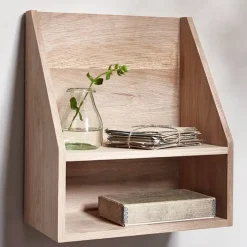 Mobile mensola in legno massello 60x60 cm