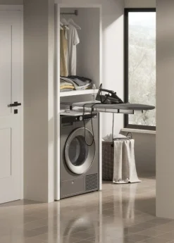 Mobile porta Lavatrice Asciugatrice H 198cm in 3 colori Spessore 36mm