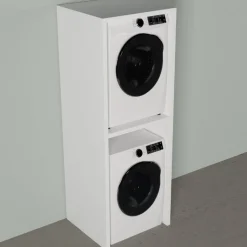 Mobile porta Lavatrice Asciugatrice H 198cm in 3 colori Spessore 36mm
