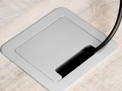 Multiconnettore da tavolo Atom 14, 130x115 mm disponibile in 2 colori