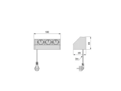Multiconnettore da tavolo Dock V