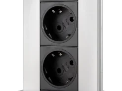 Multiconnettore da tavolo estraibile Port USB diametro 100 mm