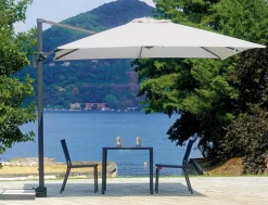 Ombrellone da Giardino orientabile , Braccio Decentrato , 2 Misure Disponibili