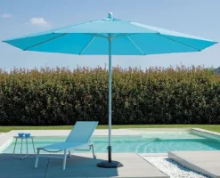Ombrellone da giardino professionale Grecale , Palo Centrale 48 mm Acrilico o Olefin