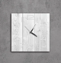 Orologio Aicon legno sbiancato