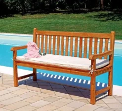 Panca da Giardino Lampedusa in Teak 3 Posti