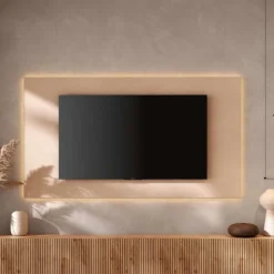 Pannello porta TV sospeso moderno disponibile in 9 colori
