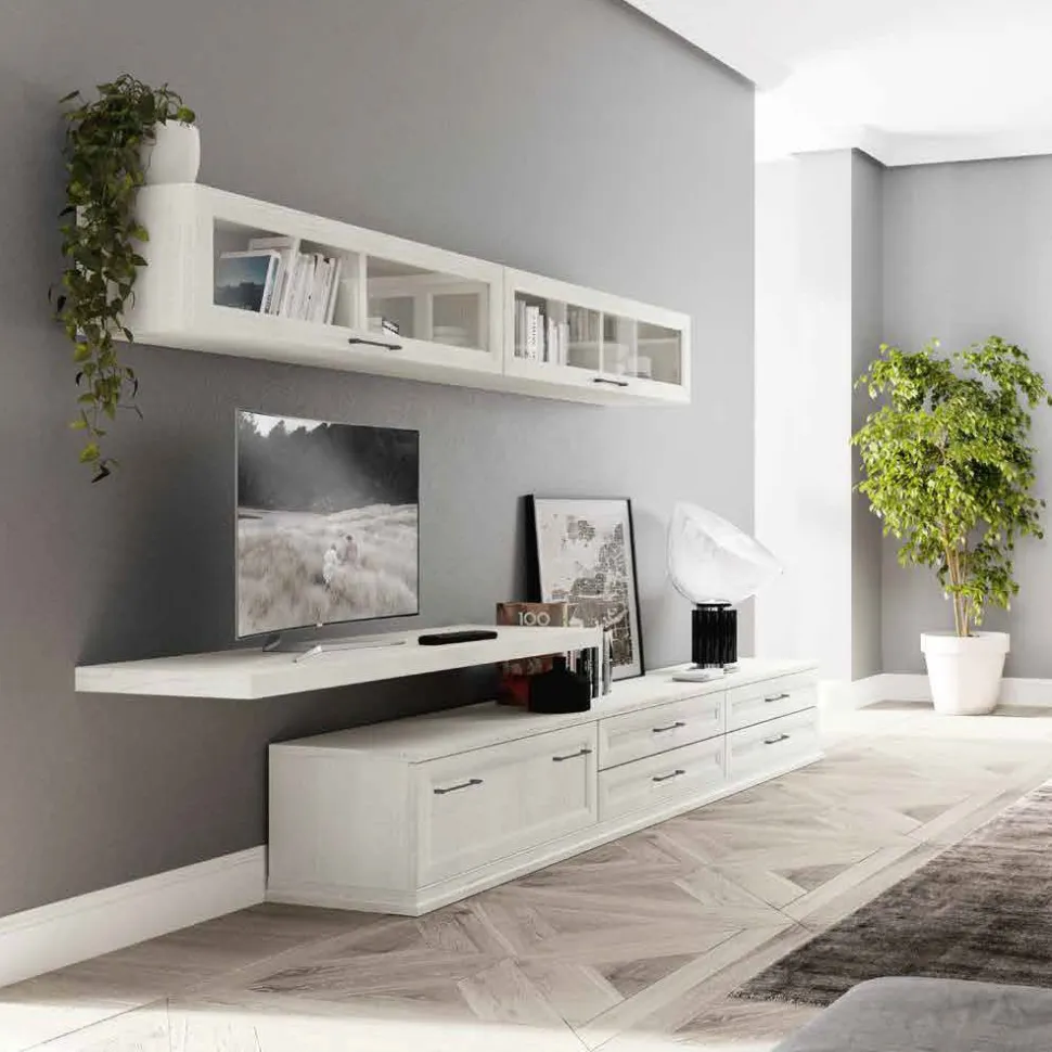 Parete attrezzata Lisa linea Motivi disponibile in vari colori