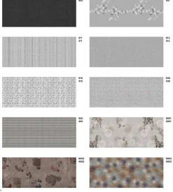 Parete attrezzata moderna Nelly linea Nais disponibile in vari colori