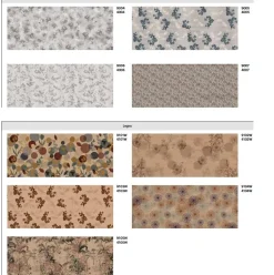 Parete attrezzata moderna Nelly linea Nais disponibile in vari colori