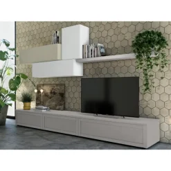 Parete attrezzata Nicole linea Cosmo 24 colorazioni