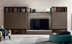 Parete attrezzata Parker linea Cosmo disponibile in 21 colorazioni