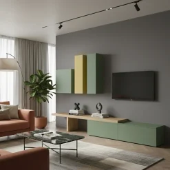 Parete attrezzata Pensare Color