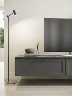 Parete attrezzata sospesa Angela linea Motivi disponibile in vari colori