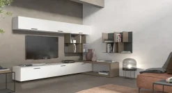 Parete attrezzata Steel linea Cosmo disponibile in 21 colorazioni