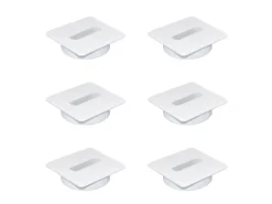 Passacavo da tavolo a incasso quadrato Plastwin