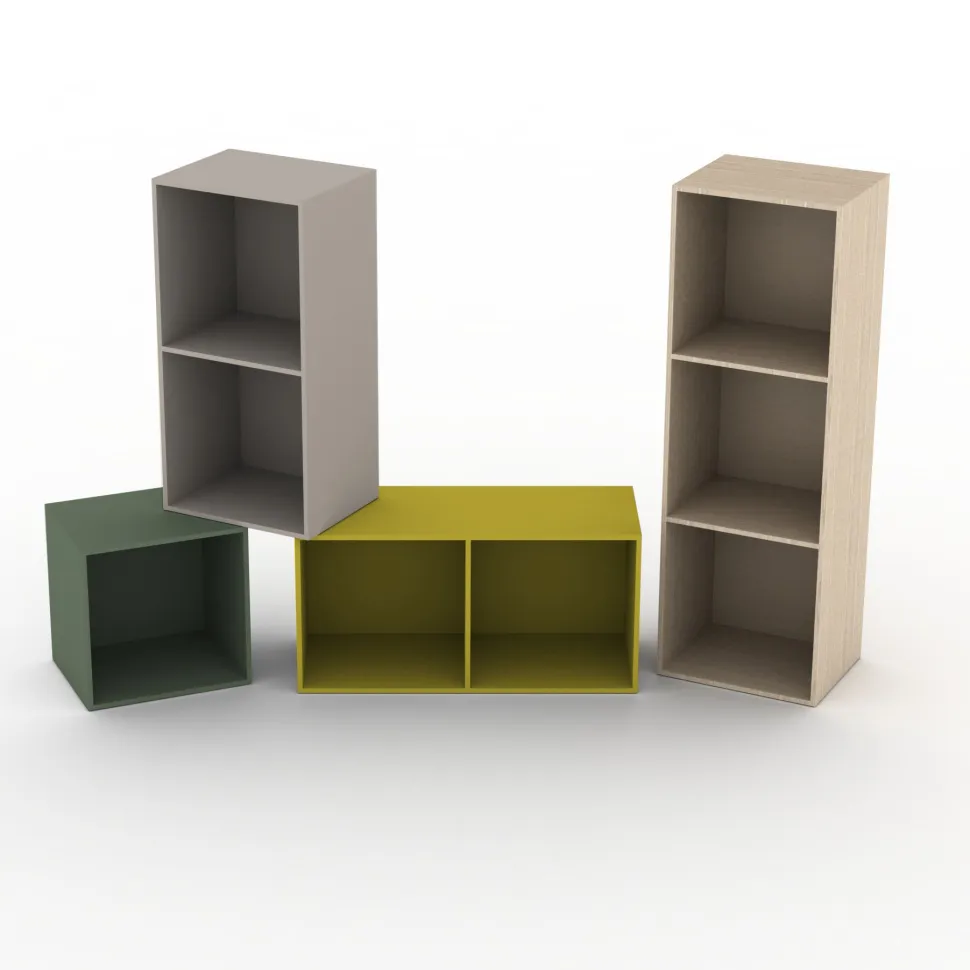 Pensile a giorno Cubo 3 misure 20 colori