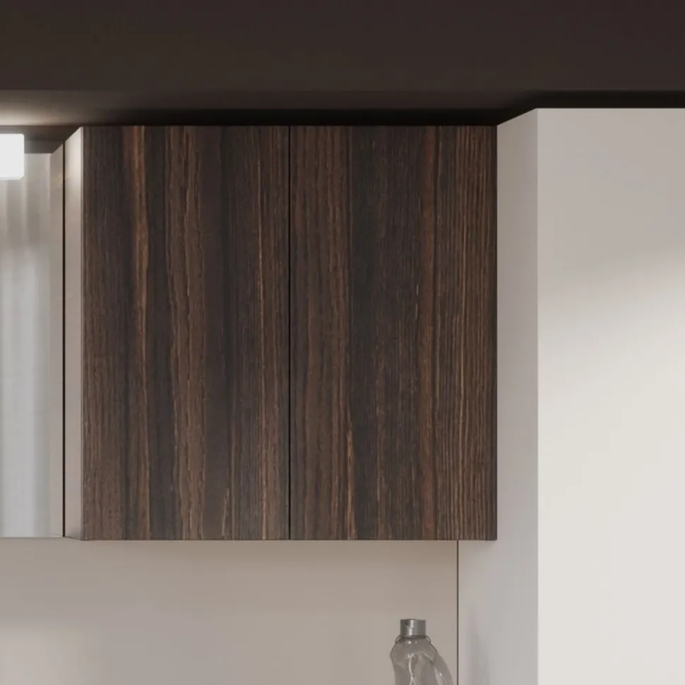 Pensile Bagno sospeso 2 ante disponibile in 3 misure e vari colori P 22 cm
