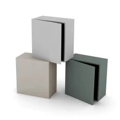 Pensile Cubo sospeso linea Tilt disponibile in 32 colori