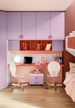 Pensile Cubo sospeso 3 vani a giorno linea Colorfull disponibile in vari colori