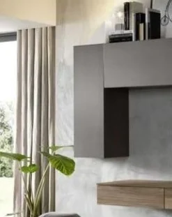 Pensile sospeso orizzontale o verticale linea Domino disponibile in varie misure e colori