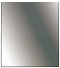 Pensile verticale con anta in vetro e struttura in 15 colorazioni