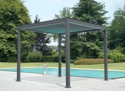 Pergola Bioclimatica ARIZONA 3x3 mt Struttura Rinforzata e Tetto Orientabile