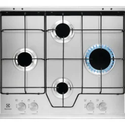 Piano cottura 4 Fuochi a gas Electrolux KGS64562SX