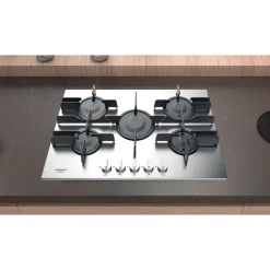 Piano cottura 5 Fuochi a Gas Hotpoint FTGHL751D/IX/HA