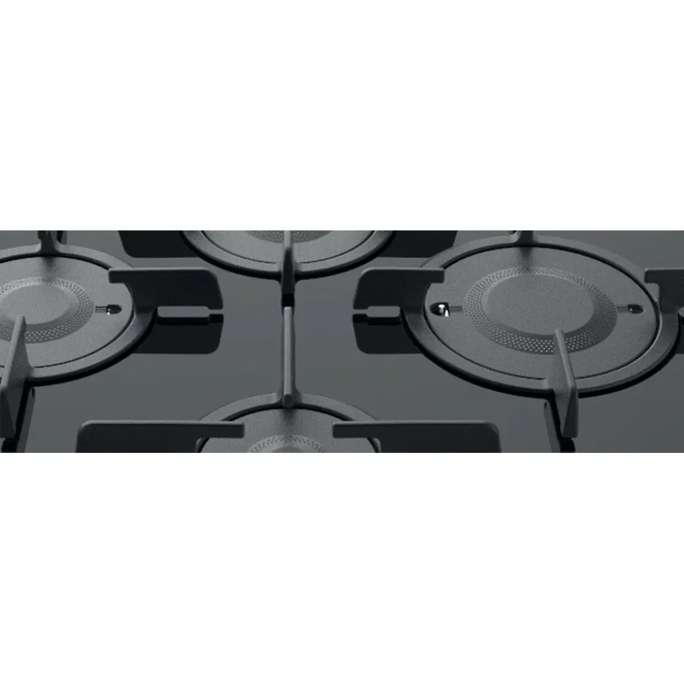 Piano cottura 4 Fuochi a Gas Hotpoint FTGHG641D/HA(BK)