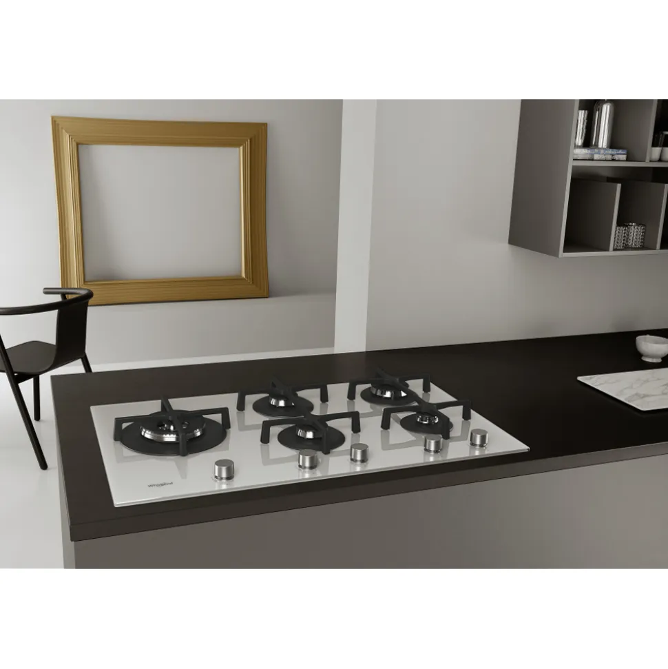 Piano cottura 5 fuochi a Gas Whirlpool GOA9523NB