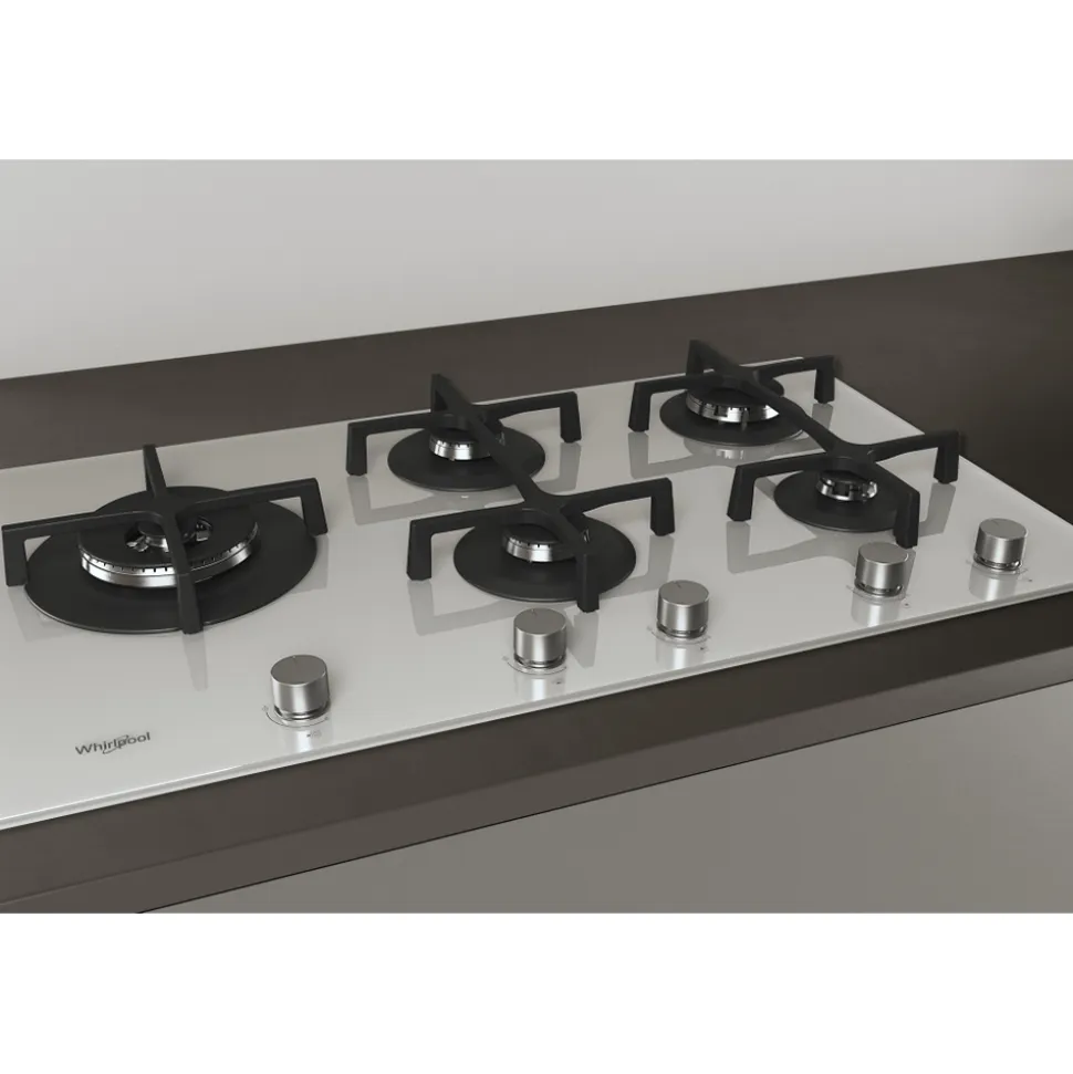 Piano cottura 5 fuochi a Gas Whirlpool GOA9523NB
