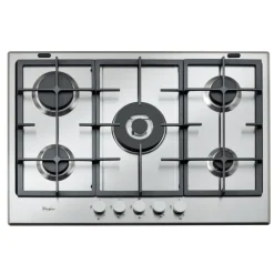 Piano cottura 5 fuochi a Gas Whirlpool GMA7522/IX
