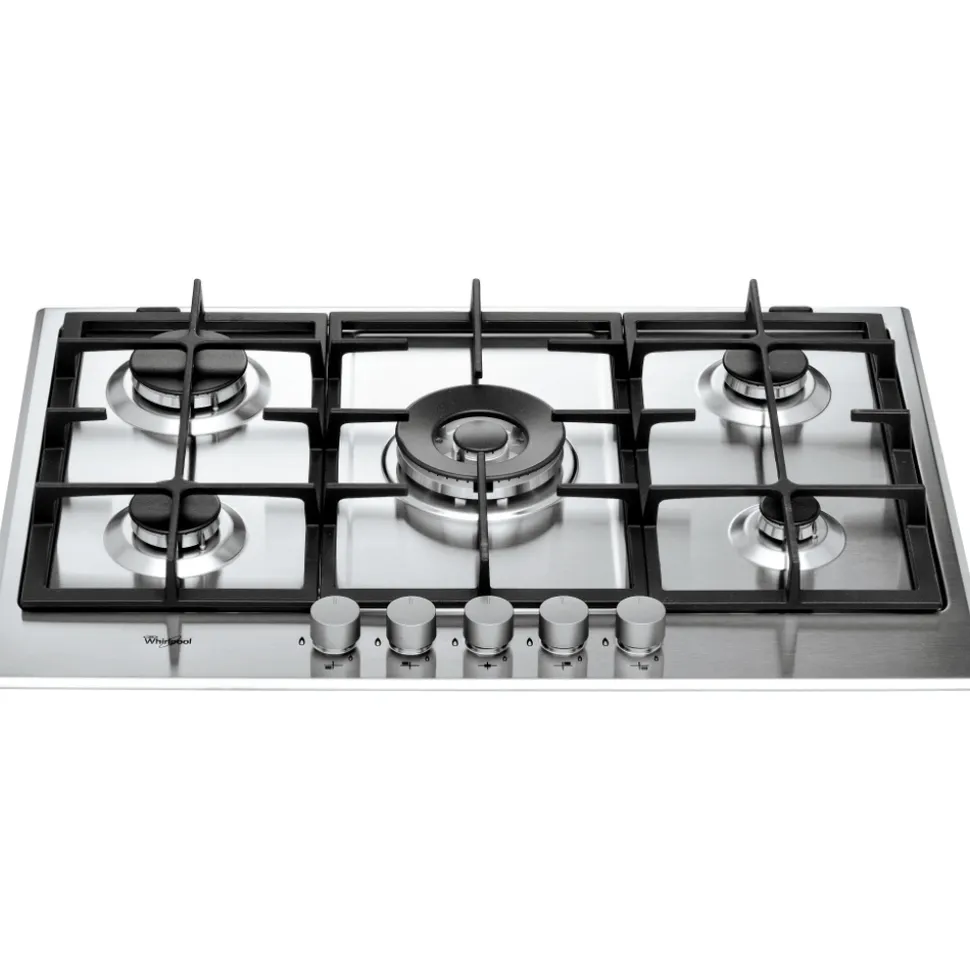 Piano cottura 5 fuochi a Gas Whirlpool GMA7522/IX
