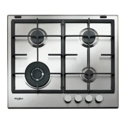 Piano cottura 4 fuochi a Gas Whirlpool GMAL6422/IXL