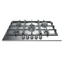 Piano cottura 5 fuochi a Gas Whirlpool TKRL761IX