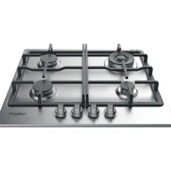 Piano cottura 4 fuochi a Gas Whirlpool TKRL661IX