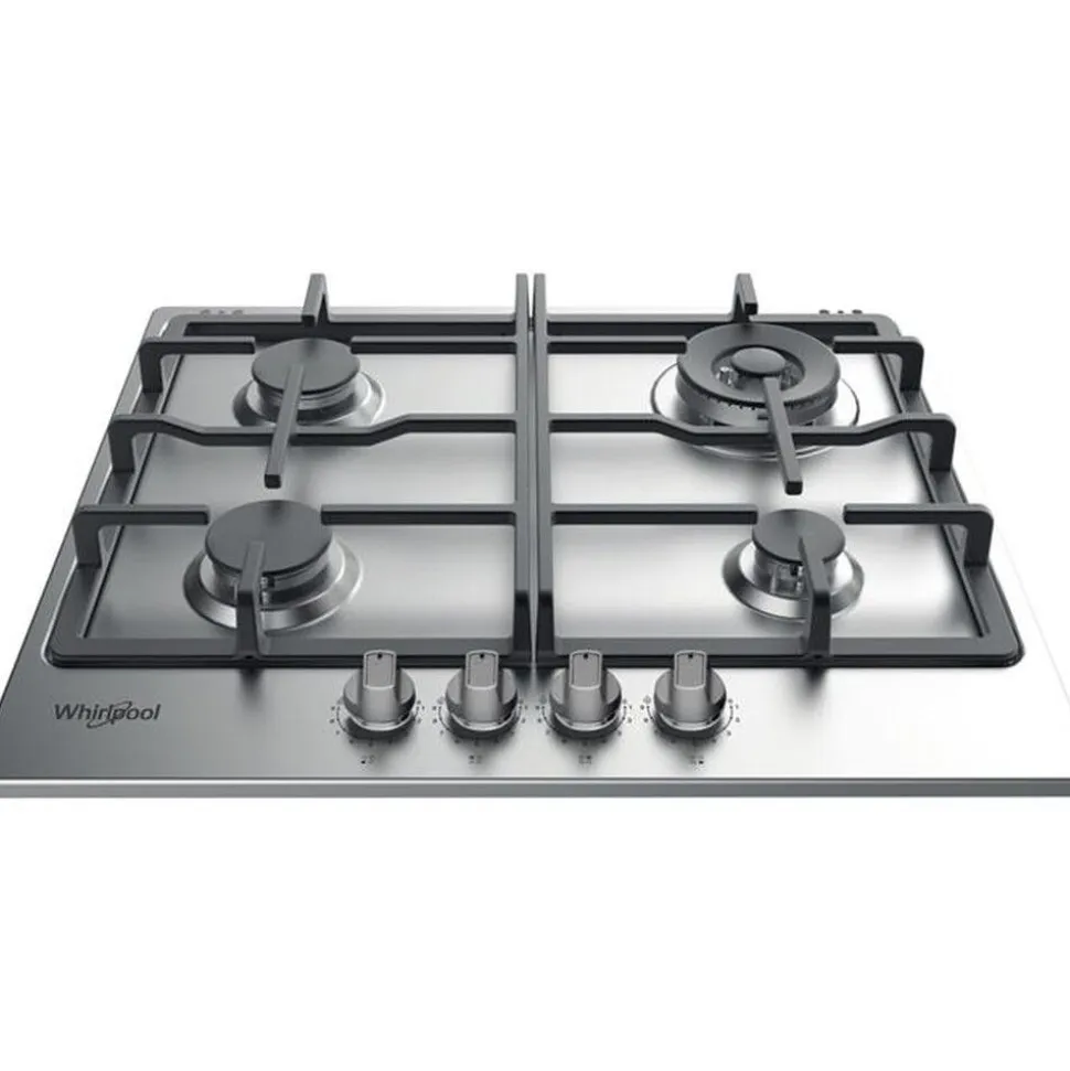 Piano cottura 4 fuochi a Gas Whirlpool TKRL661IX